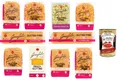 Italian Gourmet Glutenfreies Pasta Vorteilspack 10x500g Mix aus 10 Sorten Italienische Nudeln Vorratspack Familienpack Set für Zöliakie + Italian Gourmet Polpa
