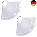 100X Nagel Präsentation Nagelspitzen Nagel Display Nagellack Farbe Karte