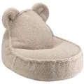 Wigiwama Bear Beanbag / Sitzsack Bär, Farbe: Salted Caramel
