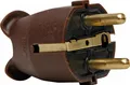 KOPP Schutzkontakt-Stecker 175706004, braun