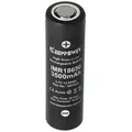 Keeppower IMR18650 3500mAh, 3,6V - 3,7V Li-Ion-Akku Flat Top Abmessungen beachten 65,1x18,45mm