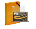 atFoliX Schutzfolie für Apple MacBook Pro 2016 13 inch incl. Touch Bar, (2er Set), Entspiegelnd und stoßdämpfend