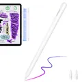 UGREEN Stift für iPad 2. Generation magnetisch kabellosladen Schnellladeleistung Neigungssensitivität Palm Rejection Stylus Pencil für iPad Pro 11" 4/3/2/1, 12,9" 6/5/4/3, iPad Air 4/5, iPad mini 6