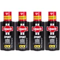 Alpecin CTX SPORT 4 x 250ml Coffein Shampoo mit Taurin und Mikronährstoffen