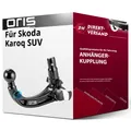 Anhängerkupplung abnehmbar für Skoda Karoq SUV 11.2017-jetzt inkl. EBA neu