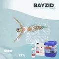 1x 25 kg  Chlor 13% flüssig für Pools in Kanister