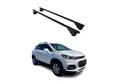 OMAC Dachträger Grundtäger für Chevrolet Trax 2013-2022 75kg Metall Schwarz 2 tlg (2-St), Wasserbeständig,Abnehmbar,Multifunktional,Leichtgewichtig