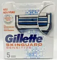 Gillette SkinGuard Sensitive Rasierklingen 5er Herren Original Neu OVP System