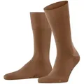 FALKE Socken Tiago Socken mit leichtem Glanz (1-Paar) mit leichtem Glanz braun 43-44