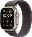 Apple Watch Ultra 2 49mm Blau/Schwarz Trail Loop - S/M