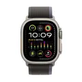 Apple Watch Ultra 2 (GPS + Cellular) 49mm Titaniumgehäuse, Trail Loop blau/schwarz, S/M MRF53FD/A