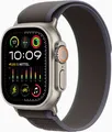 Apple Watch Ultra 2 mit Trail Loop S/M blau/schwarz