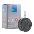 Schwalbe Fahrradschlauch Nr. 17 – Trekking & City Schlauch 28 Zoll (ETRTO 28/47-622/635) – Ventil SV 40mm – Robust & Alltagstauglich – Schlauch für Fahrrad