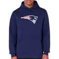 New Era New England Patriots NFL Team Logo Hoody Blau Kapuzenpullover - S