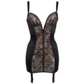 Gossard Corsage VIP Retrolution Staylo Push-Up Miederkleid Black (Shapekleid, 1-tlg., Teilspitze) schwarz 70F