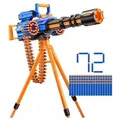 ZURU 36605; 36654 - X-Shot Insanity Rage Fire Gatlin Blaster mit 72 Darts - Gatling Gun