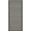 Plus Holz  Sichtschutzzaun Tokyo Nadelholz Umbragrau 83 cm x 180 cm