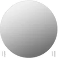 vidaXL Wandspiegel 245705, rund, rahmenlos, Ø 70cm