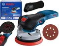 Bosch Akku-Exzenterschleifer + Staubbeutel +Schleifteller GEX 18V-125 0601372201