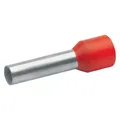 Klauke Aderendhülse 10 mm² 12 mm Teilisoliert Rot 47612 100 St. (47612)