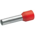 Klauke 476/12 Aderendhülse isoliert, 10 mm2, rot