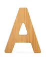 small foot 12054 ABC Buchstabe A aus nachhaltigem Bambus, kombinierbar mit anderen Buchstaben als Deko oder Türschild, Naturfarben