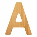 small foot design ABC Buchstaben Bambus A