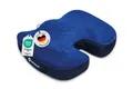 casimum Steißbeinkissen Orthopädisches Sitzkissen RELIEF aus Memory Schaum, zur Bandscheibenentlastung für Stuhl, Autositz & Rollstuhl