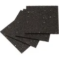 Conacord Antirutsch-Matte Gummigranulat Länge 10 cm Schwarz 4 Stück
