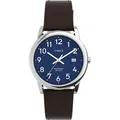Timex Analog 'Easy Reader Classic' Herren Uhr TW2V75200 - Schwarz/Blau