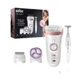Braun Silk-Épil 9 SES 9-980 Epilierer mit SkinSpa & SensoSmart Technologie