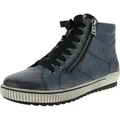 Remonte Schnürschuhe - Meeresblau Glattleder : Normal : 43 Weite: Normal Größe: 43 - Blau - 43