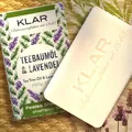 Klar Festes Shampoo TEEBAUM&LAVENDEL 100g, bei Schuppen&trockener Kopfhaut vegan