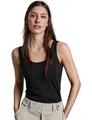 Street One Damen Basic Top mit Rundhals in Unifarbe