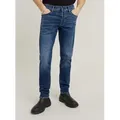 G-STAR Regular-fit-Jeans 3301 Slim Jeans blau 30