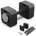 Zipro verstellbare Hanteln Square, rutschfestes Kurzhantel 24 kg, inkl. 13x Gewichte, 1x 4kg, 2x 1kg, 8x 2kg, 2x 1kg, Krafttraining für Hause, Viereckige Form, Home Gym, Fitnessstudio