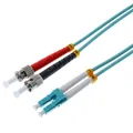 Helos LWL Patchkabel 50/125µm OM3 LC/ST 2,0m