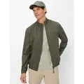 Cabanjacke BRAX "Style CALVIN", Herren, Gr. L, grün, 98% Baumwolle, 2% Elasthan, Jacken