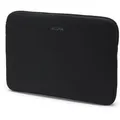 Dicota Laptophülle Perfect Skin, bis 17,3 Zoll, Neopren, schwarz, wasserabweisend