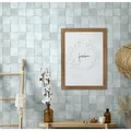 Fototapete MARBURG "Tile", grau (helles, schiefergrau), B:0,53m L:10,05m, Vlies, Tapeten, moderne Tapete für Wohnzimmer Schlafzimmer Küche