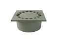 Marley Bodenablauf DN110 Flacheinbau 25x25cm Ablauf Hofablauf Geruchsverschluss