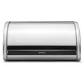 Brabantia Single Brotkasten/rollbrotkasten, Brotbox, Brotbehälter Aus Metall, Matt Edelstahl, 348907