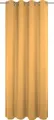 Adam Vorhang "Uni Collection light" Gr. 2, gelb (dunkelgelb), 175cm, Ösen, 145cm