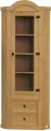 Hacienda-Look Eckschrank New Mexico Kiefer massiv natur B57xH 200xT - Holz