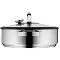 WMF Vitalis Aroma Dampfgarer Ø 28 cm, 5 l, Edelstahl, Rund, Keramik, Gas, Induktion, Edelstahl, Glas