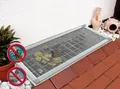 Schellenberg Lichtschachtabdeckung mit Alu-Rahmen Sauberer Lichtschacht 55x110cm