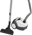 Clatronic Bodenstaubsauger BS 1300 N | 700 Watt | Beutel | 5-fach Mikrofiltersystem | Teleskoprohr | anthrazit-rot