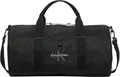Calvin Klein Herren Duffle Bag Tasche Bold Weekender mit Tragegurt, Schwarz (Black), Einheitsgröße
