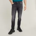 G-STAR Slim-fit-Jeans "3301 Slim", mit toller Waschung und Elasthan, Gr. 31 - Länge 34, faded black magnet Länge 34