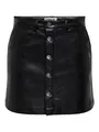 ONLY Lederrock Amazing-Liora (1-tlg) Plain/ohne Details
